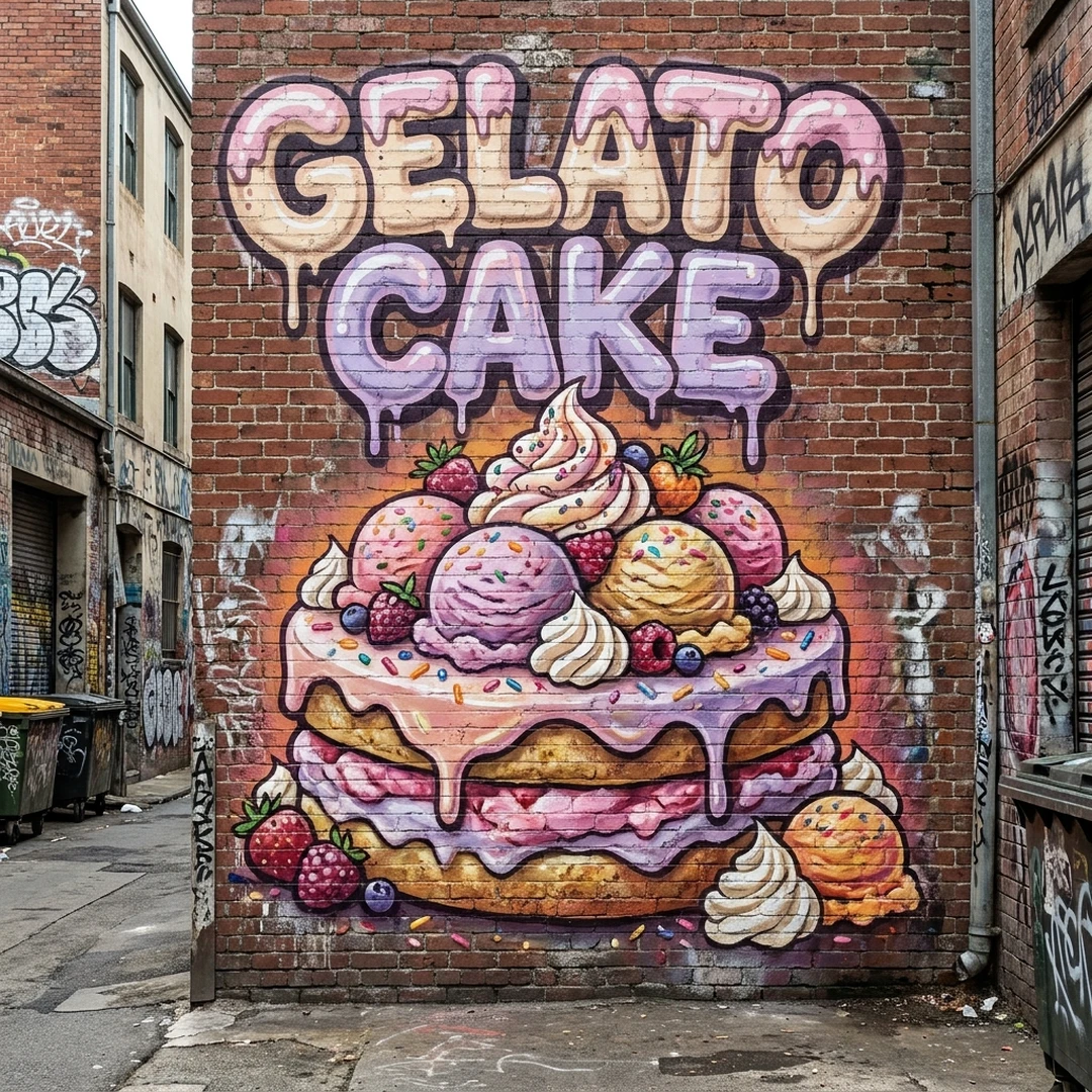 Gelato Cake